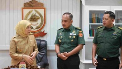 Bangun Sinergitas, Aliyah Mustika Ilham Berbincang Dengan Kepala Lemasmil IV Makassar