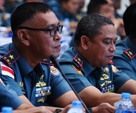 Danlantamal VI Makassar Ikuti Rakor Renaku I TNI AL Tahun 2025