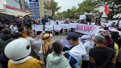 Lawan Mafia Tanah, Warga Datangi Polrestabes dan Pengadilan Tinggi Makassar