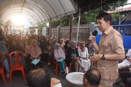 Eric Horas Tegaskan Akan Kawal Program Pemerataan Pendidikan