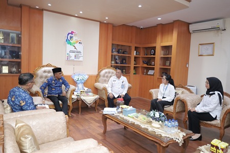 Gubernur Sulteng Terima Kakanwil Kemenham, Bahas Dukungan Fasilitas Penunjang Tugas Kelembagaan