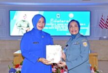 Silaturahmi Ketua Korcab VI DIA II Bersama Kowal Makassar di Lantamal VI