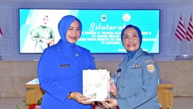 Silaturahmi Ketua Korcab VI DIA II Bersama Kowal Makassar di Lantamal VI