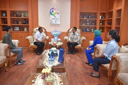 Gubernur Sulteng Terima Kunjungan Garuda Indonesia, Dorong Pembukaan Rute Penerbangan Pagi dari Jakarta
