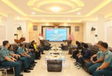 Komandan Lantamal VI Menerima Audiensi Ketua Bidang Pembinaan Prestasi POSSI Sulawesi Selatan