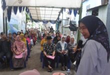 Anggota Fraksi Demokrat DPRD Makassar Rezki Reses di Buakana
