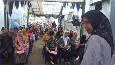 Anggota Fraksi Demokrat DPRD Makassar Rezki Reses di Buakana