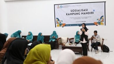Sosialisasi Kampung Mandiri, TP PKK Kota Makassar Bekali UMKM dengan Literasi Keuangan dan Digital