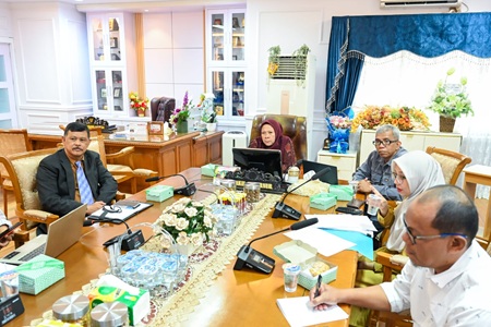 Wakil Gubernur Sulteng, Ikuti Rapat Penyelerasan Rencana Aksi Masterplan Ekonomi Syariah 2025-2029