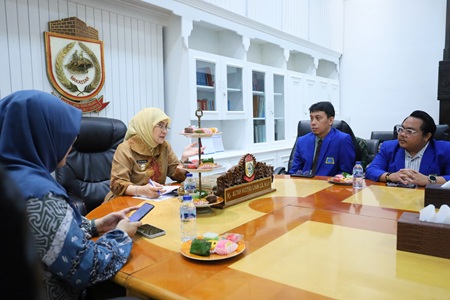 Matangkan Kongres Nasional, IPROSI Audiensi dengan Wakil Wali Kota Makassar