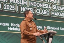 Hadiri Muswil ISMI Sulsel Munafri Ajak Saudagar Muslim Bangun Ekonomi Kota