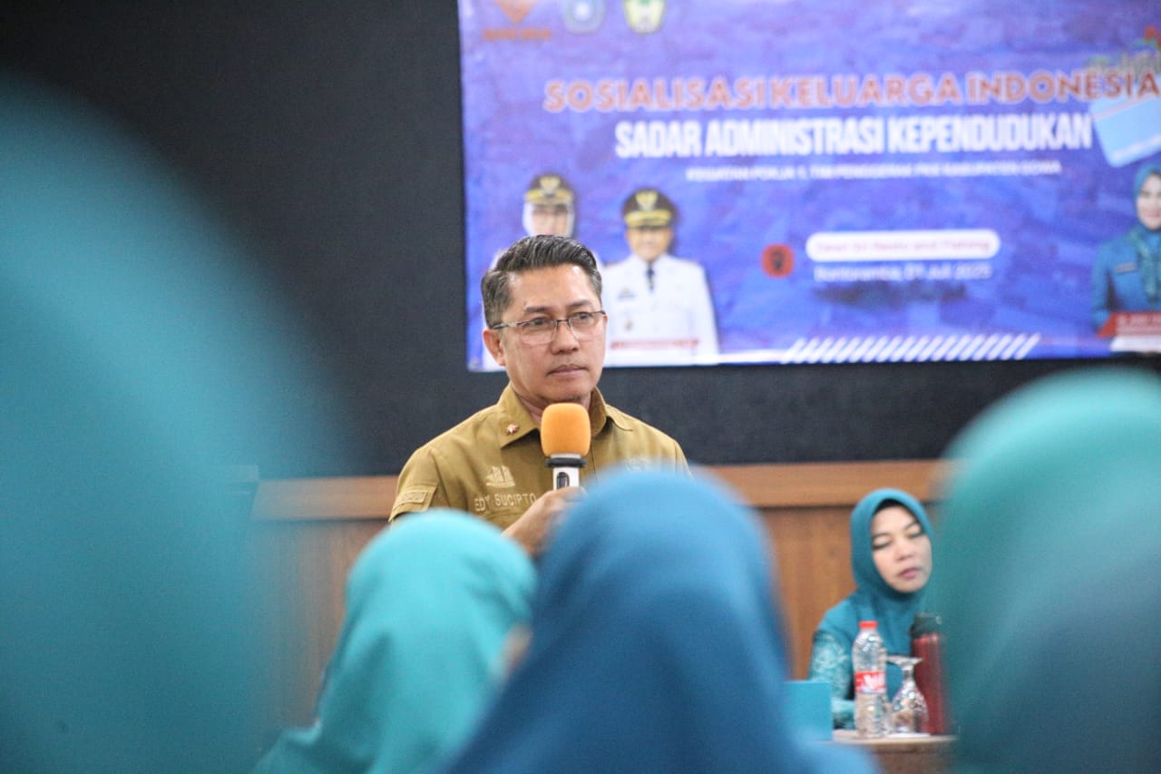 TP PKK Gowa Bersama Disdukcapil Dorong Masyarakat Cerdas Administrasi Kependudukan