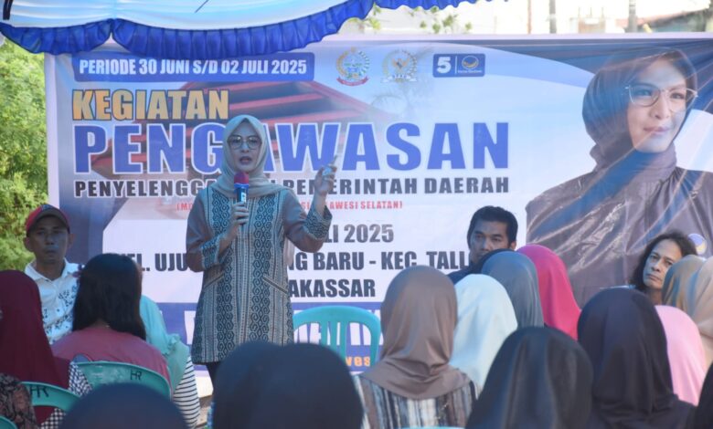 Jalankan Pengawasan, Anggota DPRD Sulsel Rachmatika Dewi Komitmen Kawal Rencana Pembenahan Jalan Hertasning dan Aroepala