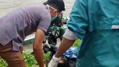 Penemuan Mayat Perempuan Mengapung di Sungai BoneTanpa Identitas, Gegerkan warga Cenrana