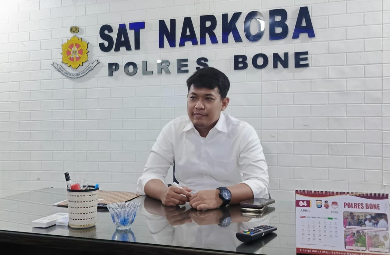 Sepekan, Satres Narkoba Polres Bone Ungkap 7 Kasus dan Amankan 9 Pelaku