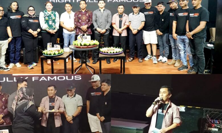 Peluncuran Lagu Single Perdana "Simpan Saja" Dihadiri Kadis Pariwisata Mewakili Wali Kota Palu