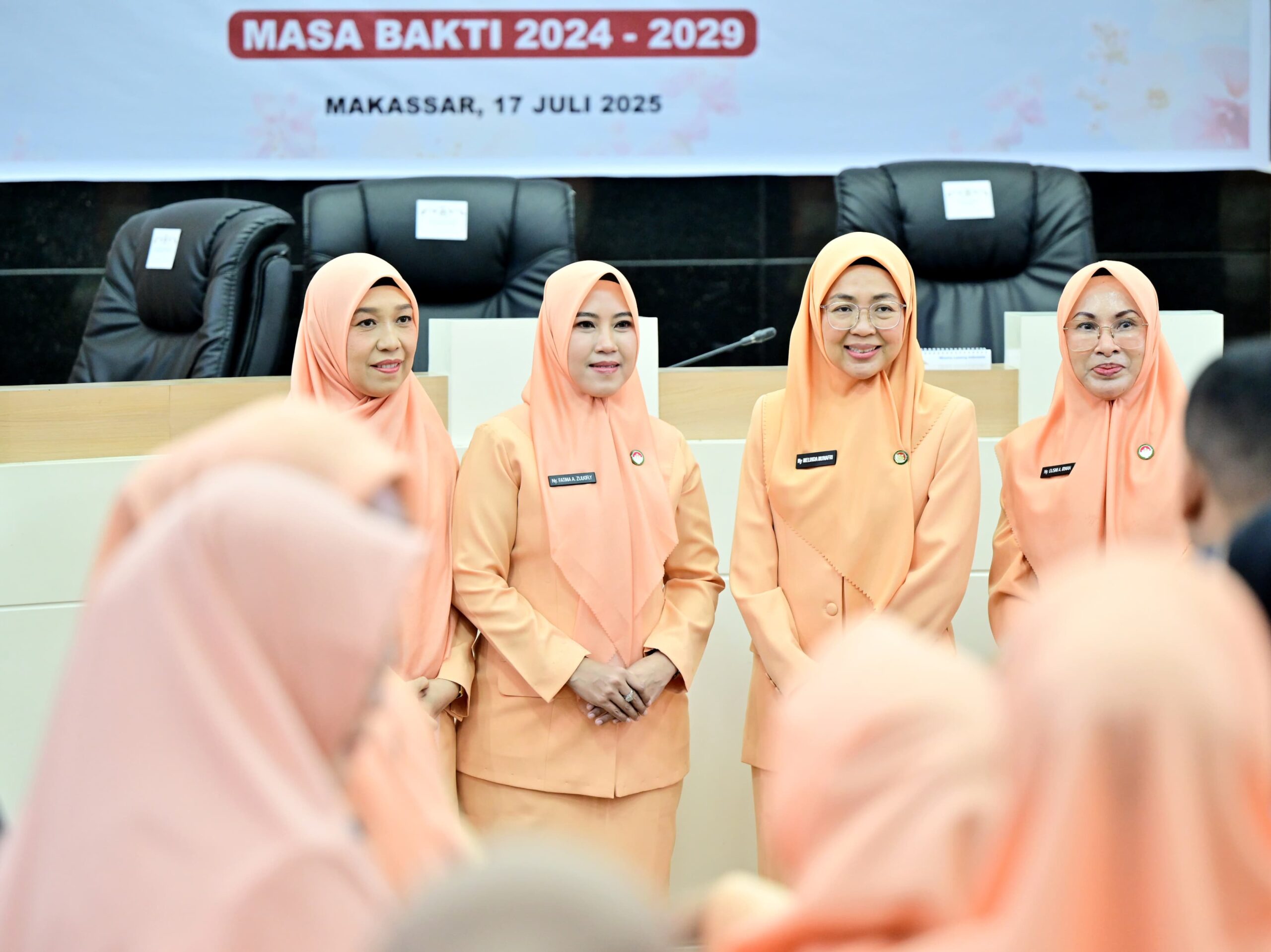 Resmi Dikukuhkan, Fatma Wahyuddin Dukung Penuh DWP Makassar Periode 2025 - 2029 untuk Terus Berkarya
