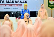 Pengurus DWP Kota Makassar Resmi Dilantik