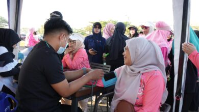 Senam Jantung Sehat Bersama Tiga Organisasi Perempuan, Melinda Aksa: Perempuan Sehat, Keluarga Lebih Harmonis