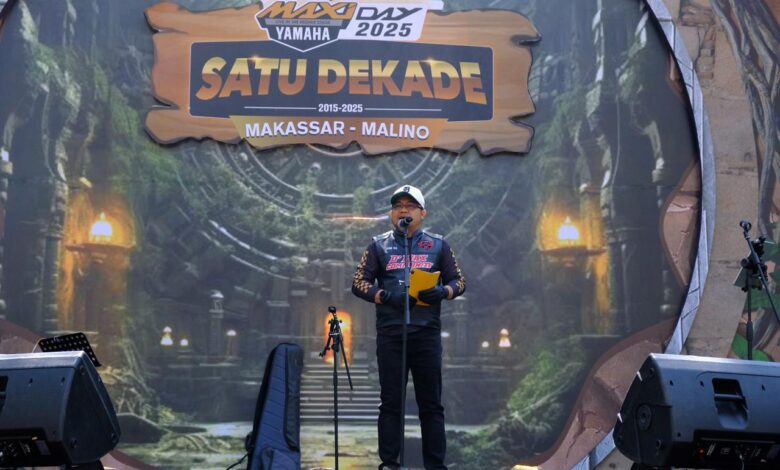 Wabup Gowa Hadiri Langsung Perayaan Maxi Yamaha Day Satu Dekade di Malino