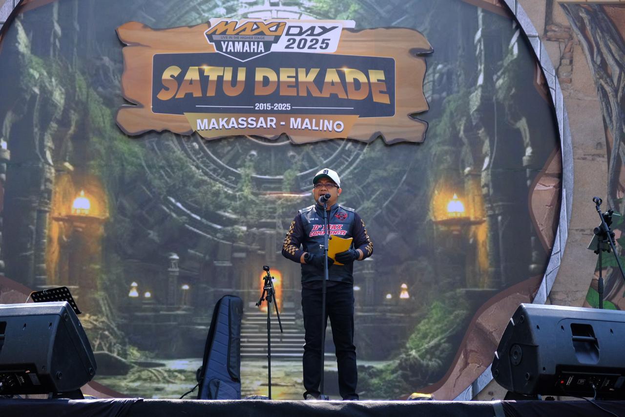 Wabup Gowa Hadiri Langsung Perayaan Maxi Yamaha Day Satu Dekade di Malino