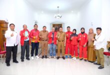 Wabup Gowa Lepas Atlet Tapak Suci yang Akan Berlaga di Kejuaraan Dunia 2025