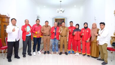 Wabup Gowa Lepas Atlet Tapak Suci yang Akan Berlaga di Kejuaraan Dunia 2025