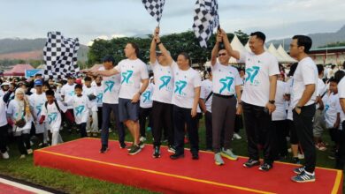 Pererat Kebersamaan, Lantamal VI dan PT Vale Jalan Sehat HUT 57 PT Vale Indonesia