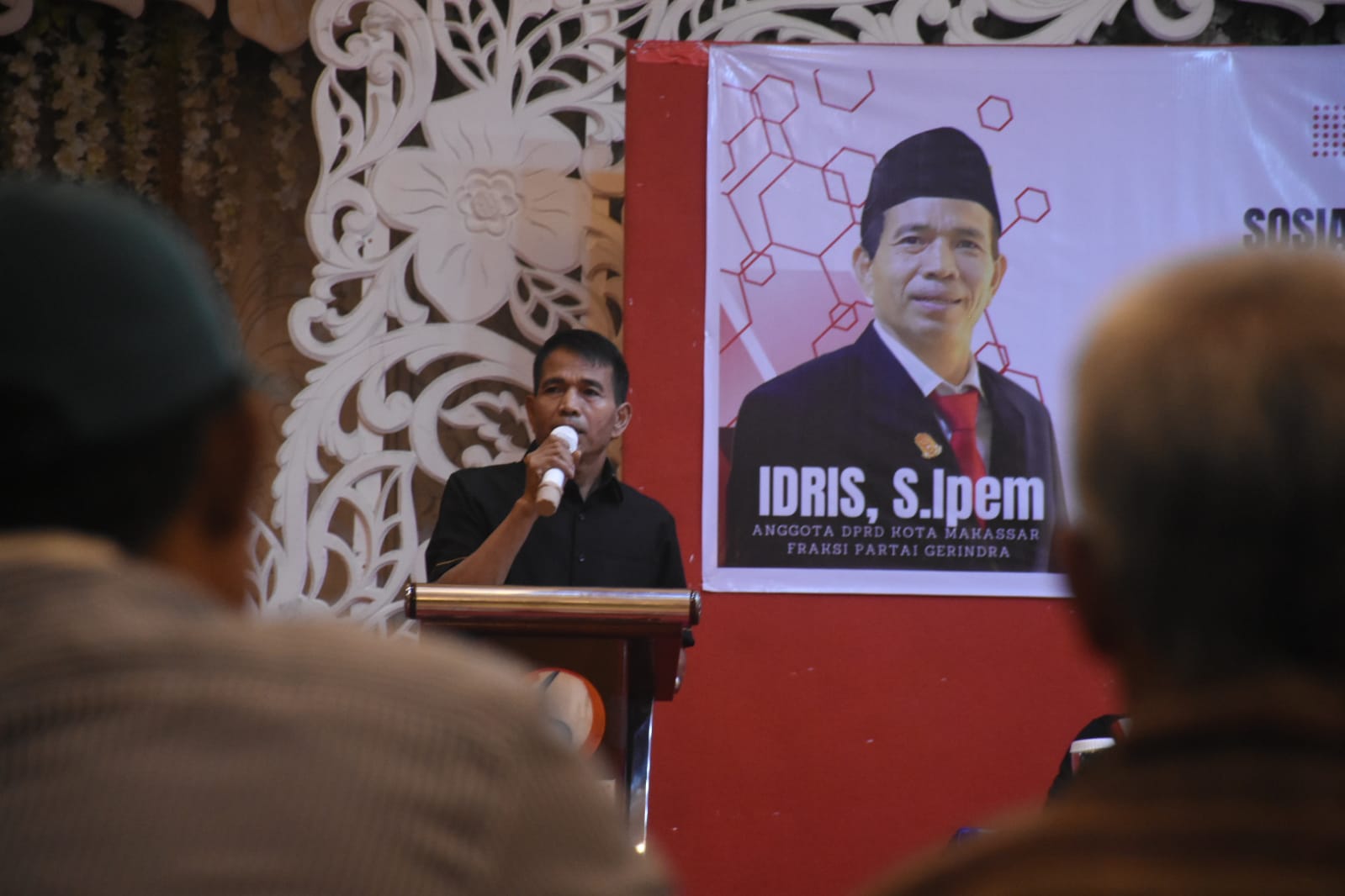 Wujudkan Kehidupan Masyarakat Aman Tenteram, Anggota DPRD Makassar Idris: Kerja Sama Semua Pihak