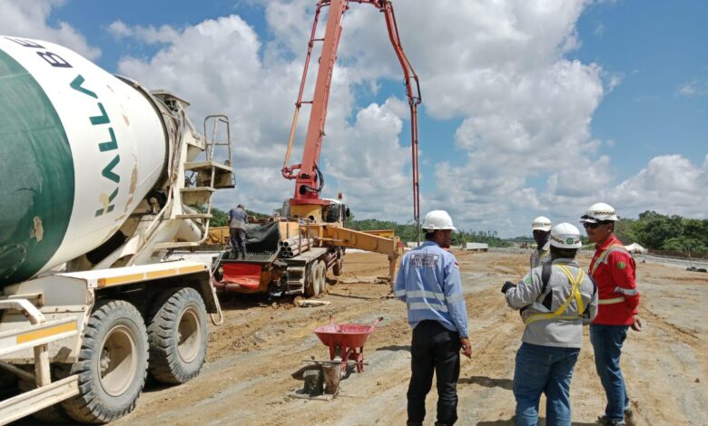 Kalla Beton Suplai Material Beton untuk Proyek Strategis Jalan di Kawasan Inti IKN Nusantara