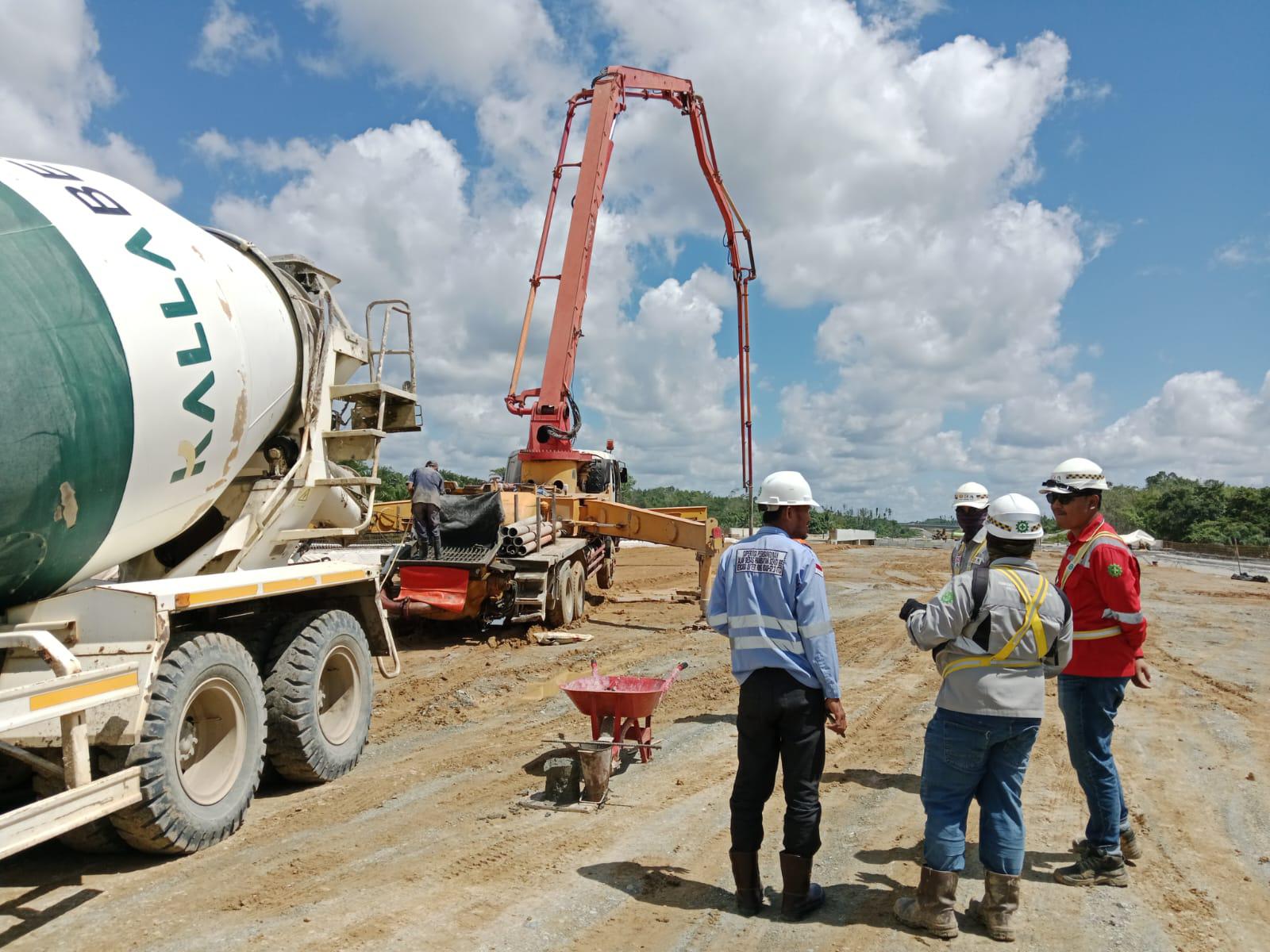 Kalla Beton Suplai Material Beton untuk Proyek Strategis Jalan di Kawasan Inti IKN Nusantara