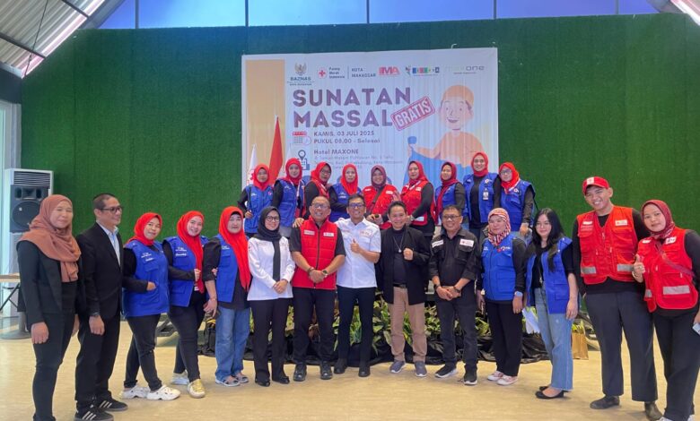 MaxOne Hotel & Resort Makassar Gelar Sunatan Massal dan Aksi Sosial Bersama Baznas, PMI, dan IMA