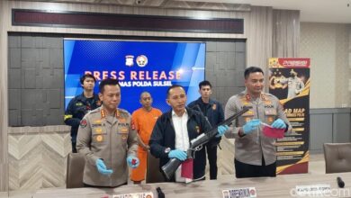 Staf Desa di Gowa Ditembak Kakak Ipar karena Masalah Warisan, Pelaku Ditangkap di Balikpapan