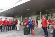 Kalla Transport dan Logistics Gelar Simulasi Tanggap Darurat, Perkuat Budaya K3 di Kawasan Industri Makassar
