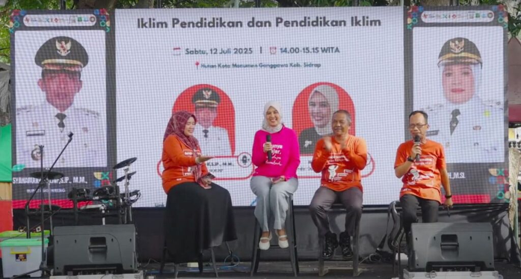 Najelaa Shihab Ajak Guru Jadi Penumbuh di TPN XII Sidrap: “Pendidikan Butuh Kolaborasi”