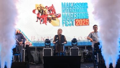 Aliyah Mustika Ilham Resmi Membuka Makassar International Marching Fest 2025