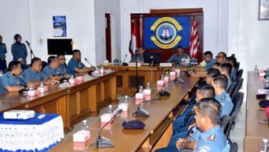 Taklimat Awal Audit Kinerja Ir Koarmada II di Mako Lantamal VI Makassar