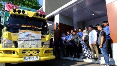 Lepas Bantuan Pangan Beras, Bupati Gowa Minta Penyaluran Dikawal dan Tepat Sasaran