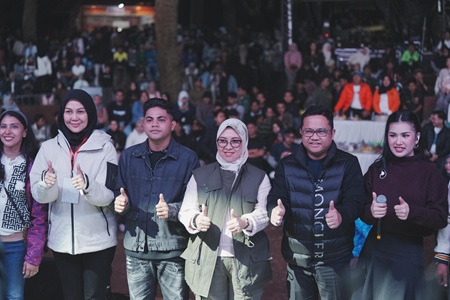 Vanessa Hingga Piche Kota Tampil Memukau di Beautiful Malino