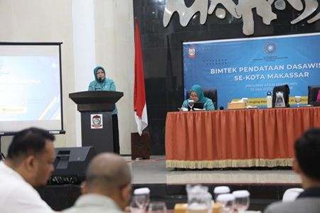 TP PKK Makassar Matangkan Sistem Pendataan Keluarga Terintegrasi Lewat Bimtek Dasawisma