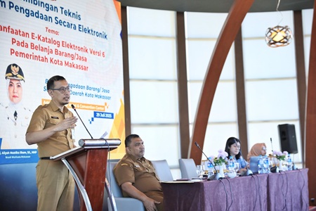 Buka Bimtek Barang dan Jasa, Sekda Zulkifly Dorong KPA/PPK Pemkot Makassar Paham Regulasi Pengadaan Barjas