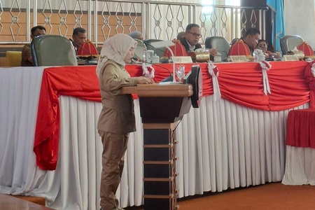 Rapat Paripurna DPRD Bone, Andi Purnamasari Harap Tingkatkan Kualitas Pelayanan pada Masyarakat