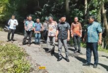 Bupati Natsir Minta BPBD dan Dinas PUTR Selayar Gerak Cepat Tangani Jalan Longsor di Dusun Ra'ra
