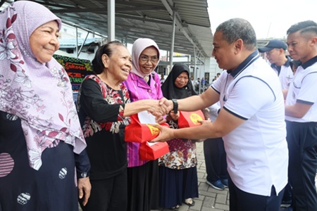 Puncak Acara HUT Ke-48 Tahun 2025, Rumkital Jala Ammari Lantamal VI Gelar Olahraga Bersama