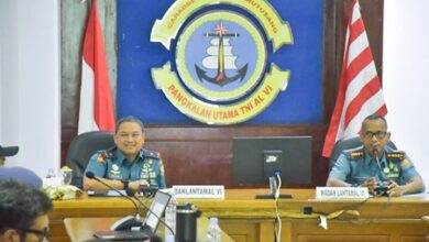 Lantamal VI Makassar Gelar Rapat Staf Persiapan Makassar Navy Run 2025