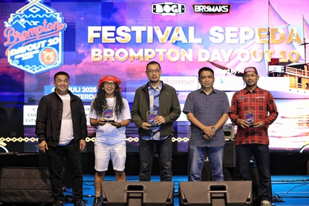 Sekda Zulkfly Ajak Peserta Festival Brompton Day Out 10 Eksplorasi Makassar