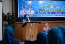 Melalui Gerakan Si Hijau TP PKK Kecamatan di Gowa Diminta Sosialisasikan Pentingnya Memilah Sampah