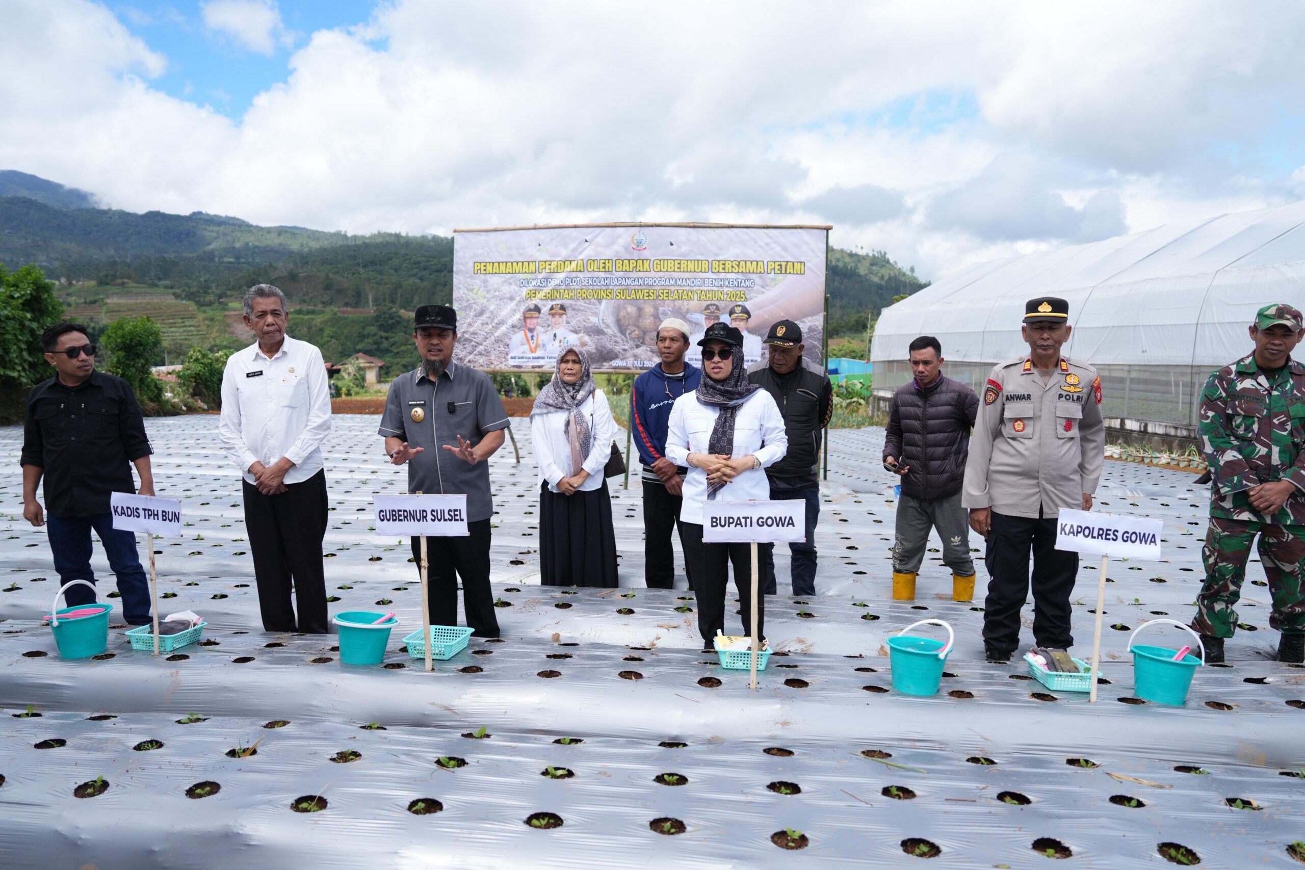 Pemprov Sulsel-Pemkab Gowa Komitmen Perkuat Komoditas Kentang di Dataran Tinggi