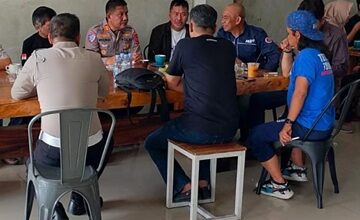 Kasat Lantas Polres Bone Ngopi Bareng Para Insan Jurnalis Bone