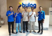 KNPI Kota Makassar dengan Bulog Bersinergi Perkuat Ketahanan Pangan Masyarakat
